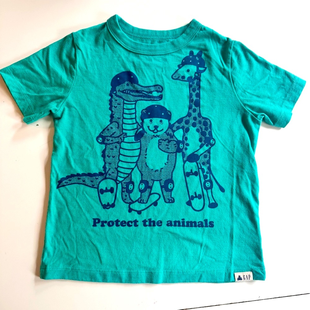 Gap Kids Protect the Animals Tee